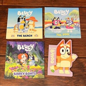 ⭐️⭐️ PICK 5 / $20 (4) Bluey Children's Books